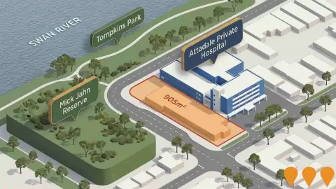 AI impression: Attadale Rehabilitation Hospital - Ward Extension & Redevelopment, Health