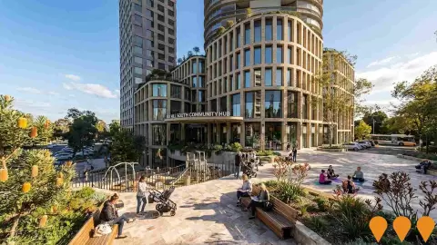 AI impression: Box Hill South Community Hub, Communities