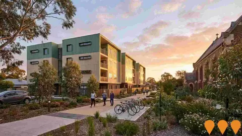 AI impression: Myers Street Bendigo Community Housing, Communities