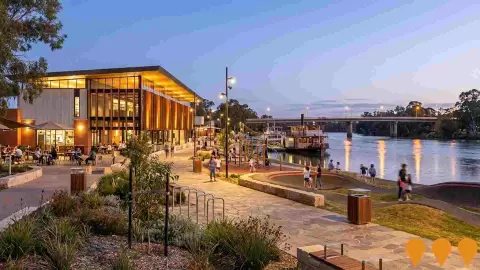 AI impression: Mildura Riverfront Redevelopment - Stage 2, Tourism