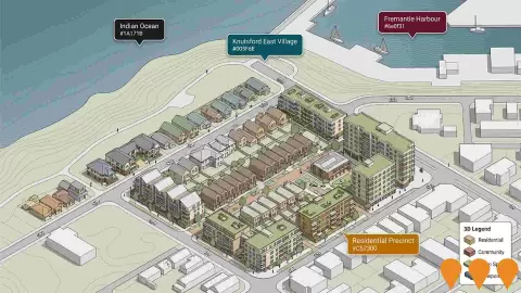 AI impression: East Village at Knutsford, Residential Development