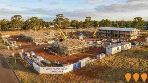 AI impression: St Vincent de Paul Social Housing Walkervale Bundaberg, Residential Development