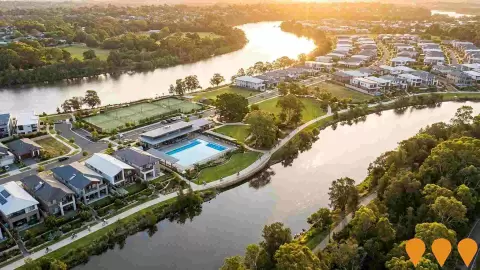 AI impression: Riverlands by Mirvac, Residential Development