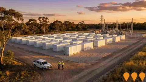 AI impression: Jindera Battery Energy Storage System (BESS), Energy