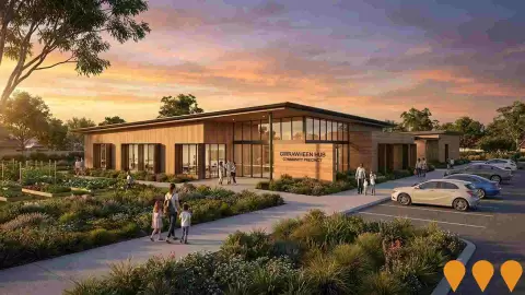 AI impression: Girrawheen Hub Precinct Redevelopment, Communities