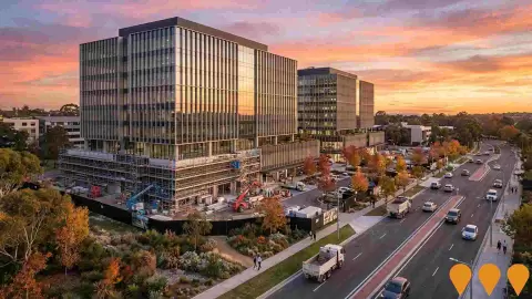 AI impression: MCentral Macquarie Park, Business Parks & Technology Hubs