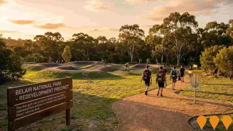 AI impression: Belair National Park Redevelopment, Tourism