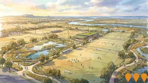 AI impression: Bli Bli Major Sport and Recreation Precinct, Sports & Recreation