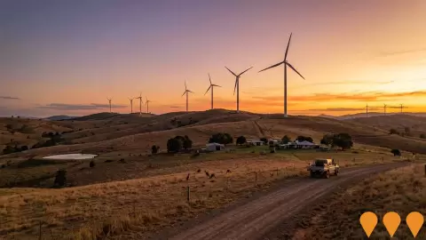 AI impression: Stony Creek Wind Farm, Energy