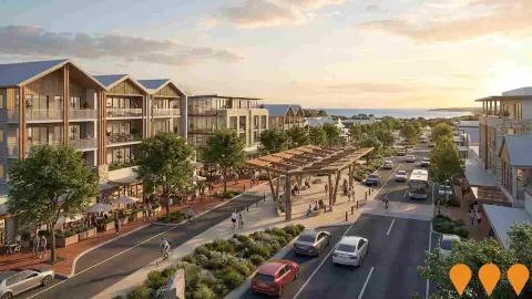 AI impression: Dunsborough Precinct Structure Plan and Amendment 52, Precincts & Urban Renewal