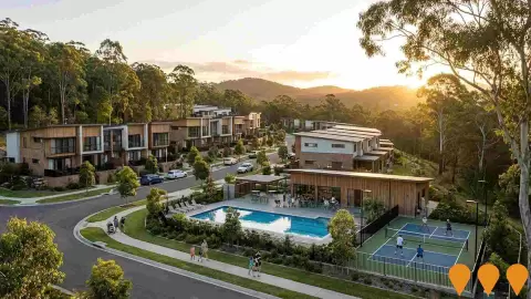 AI impression: Power Road Buderim Residential Development, Communities