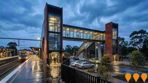 AI impression: Macquarie Fields Station Upgrade, Transport & Logistics