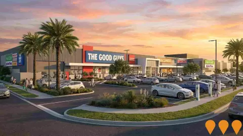 AI impression: SPG Hervey Bay Retail Centre, Retail