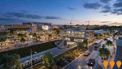 AI impression: Alkimos Central City Centre, Communities, Precincts & Urban Renewal