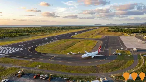 AI impression: Mackay Airport Redevelopment, Transport & Logistics