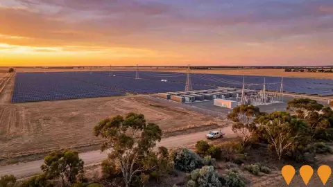 AI impression: Kerang Solar & BESS Hybrid, Energy