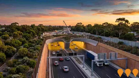 AI impression: River Torrens to Darlington (T2D) Project, Transport & Logistics