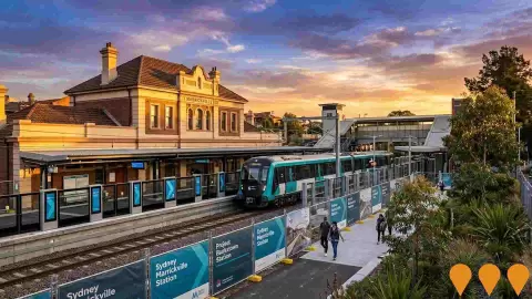 AI impression: Marrickville Station Metro Upgrade, Transport & Logistics