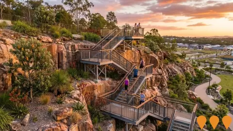AI impression: The Quarry - Keperra Quarry Redevelopment, Residential Development
