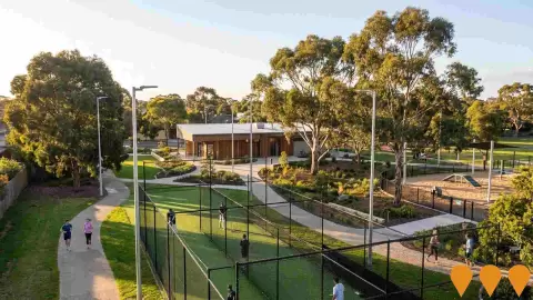 AI impression: Mackie Road Reserve Upgrade, Sports & Recreation