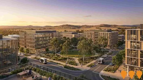 AI impression: Bruce Precinct, Communities, Precincts & Urban Renewal