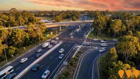 AI impression: Pacific Highway Improvements Hexham, Transport & Logistics