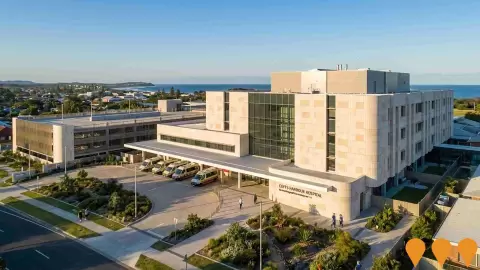 AI impression: Coffs Harbour Health Campus Expansion, Health & Medical