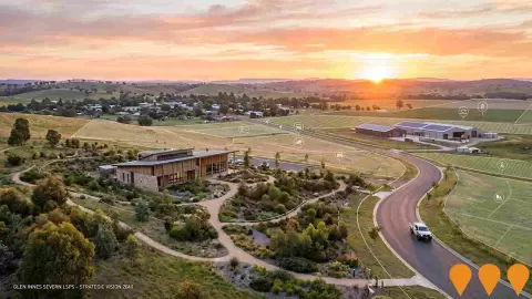 AI impression: Glen Innes Severn Local Strategic Planning Statement, Communities, Precincts & Urban Renewal