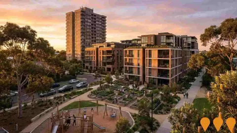 AI impression: Barak Beacon Port Melbourne, Residential Development