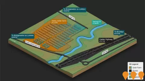 AI impression: Derby Solar Farm, Energy