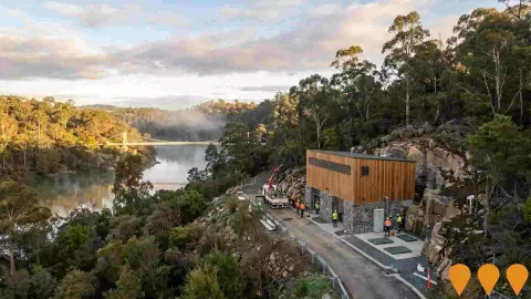 AI impression: The Gorge Cliff Grounds Sewage Pump Station, Environmental & Disaster Management