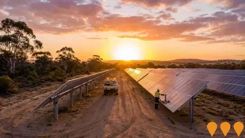 AI impression: Banksia Solar Project, Energy