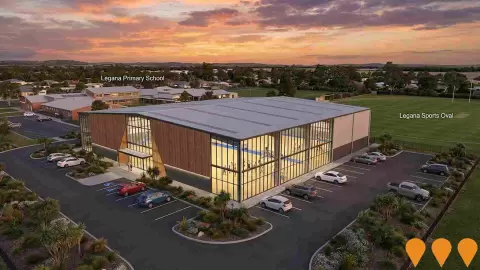 AI impression: Legana Community, Sports and Recreation Precinct, Sports & Recreation