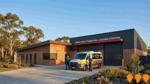 AI impression: Legana Ambulance Station, Health