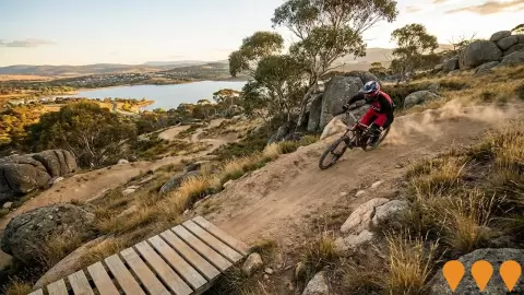 AI impression: Jindabyne Mountain Bike and Adventure Park, Sports & Recreation