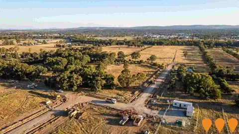 AI impression: South Wangaratta Residential Growth Area, Residential Development