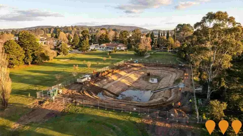 AI impression: Bowral Golf Course Detention Basin, Environmental & Disaster Management