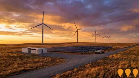 AI impression: Kondinin Wind and Solar Project, Energy