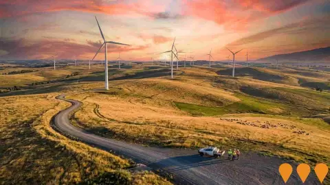 AI impression: Crookwell 3 Wind Farm, Energy