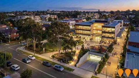 AI impression: Lindfield Village Hub, Communities, Precincts & Urban Renewal