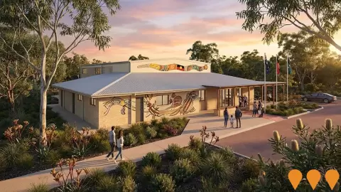AI impression: Champion Centre and Seville Grove Library Redevelopment, Communities, Precincts & Urban Renewal
