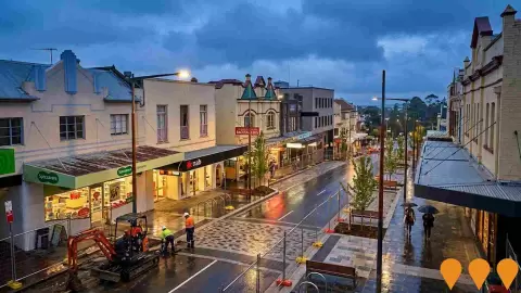 AI impression: Katoomba Town Centre Upgrade, Communities, Precincts & Urban Renewal
