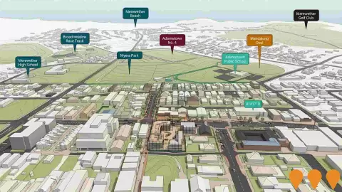 AI impression: Adamstown Renewal Corridor, Communities, Precincts & Urban Renewal