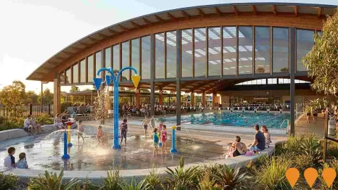 AI impression: Carnes Hill Aquatic and Recreational Precinct, Sports & Recreation