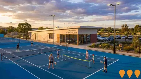 AI impression: Gungahlin Tennis Facility (Amaroo Tennis Centre), Sports & Recreation