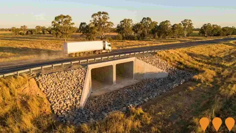 AI impression: Carnarvon Highway Culvert Replacement North of Roma, Transport & Logistics