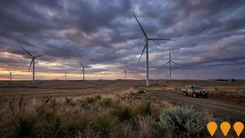 AI impression: Tchelery Wind Farm, Energy