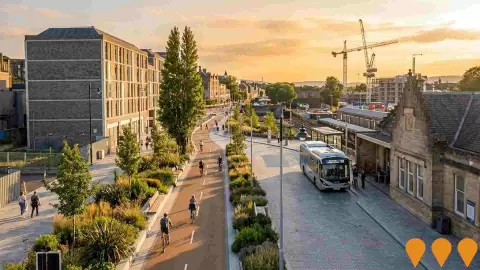 AI impression: Stirling City Centre Redevelopment, Precincts & Urban Renewal