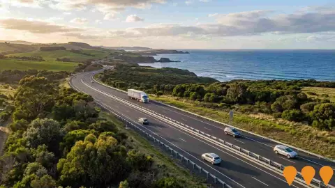 AI impression: Bass Highway Wynyard to Marrawah Corridor Strategy, Transport & Logistics