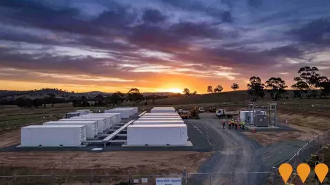 AI impression: Orana Battery Energy Storage System, Energy